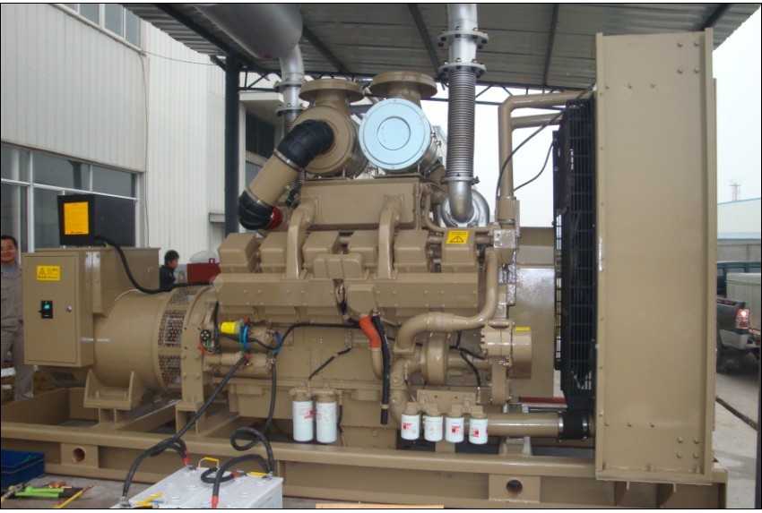 邹城应急800kw康明斯高压系列柴油发电机组